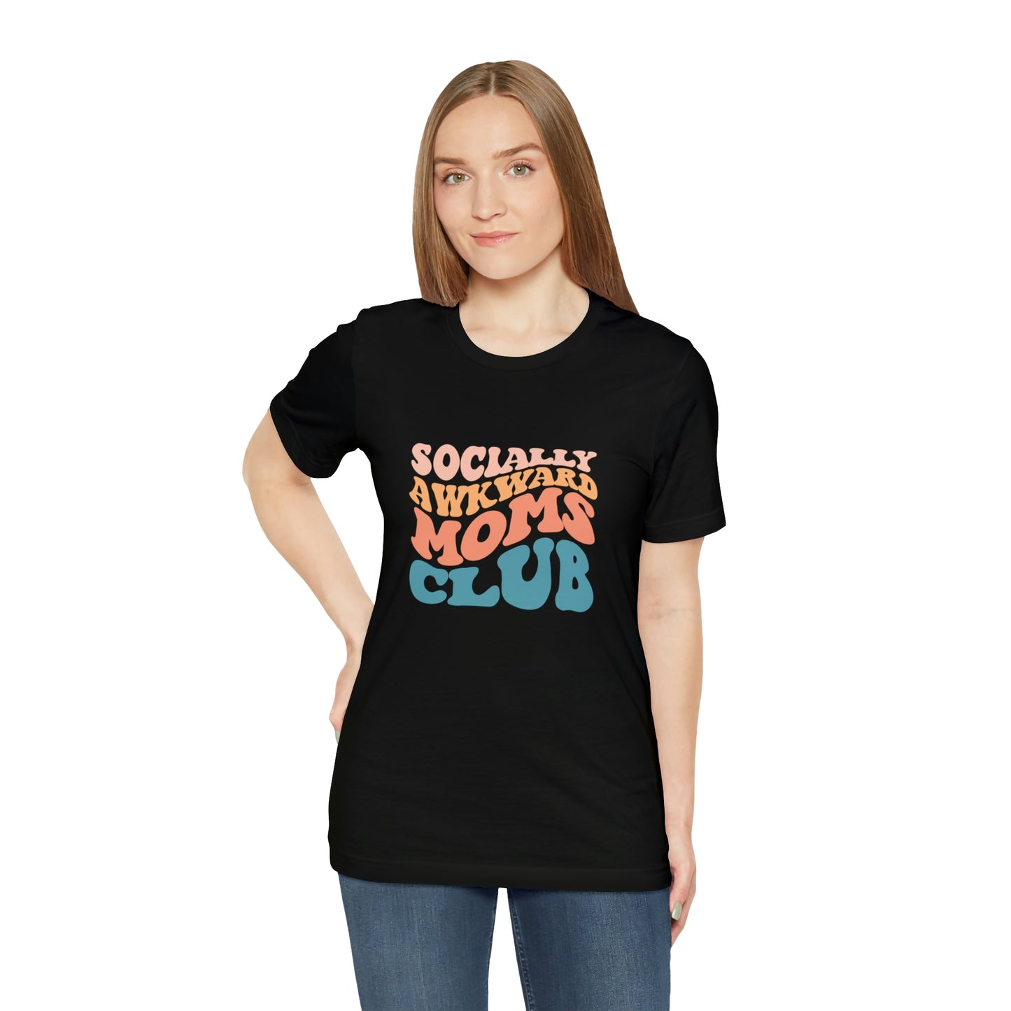 Socially Awkward Moms Club Short Sleeve Tee