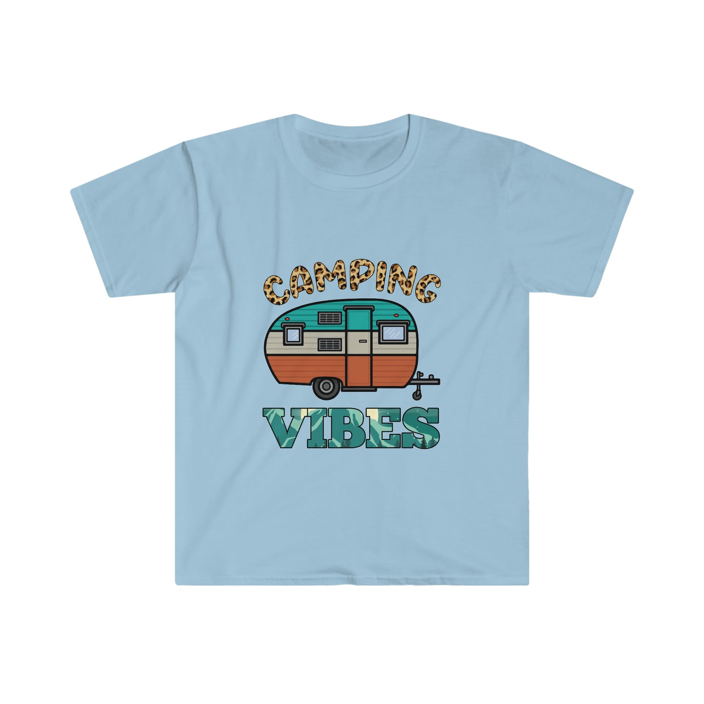 Camping Vibes Unisex Softstyle T-Shirt