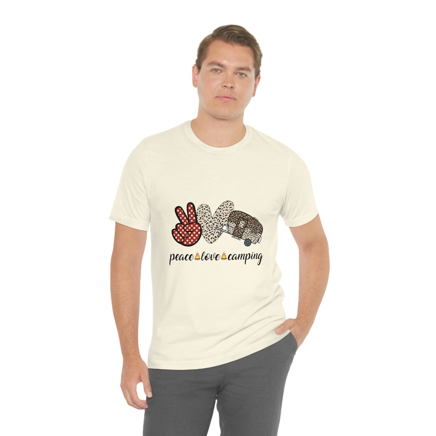 Peace Love Camping Short Sleeve Tee