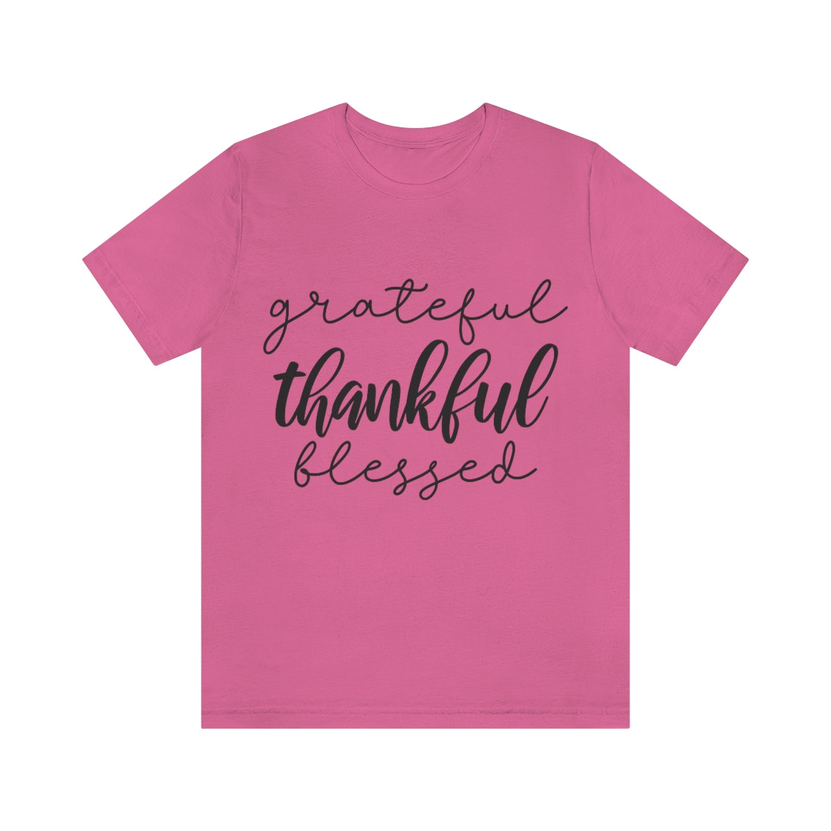 Grateful Thankful Blessed Tee