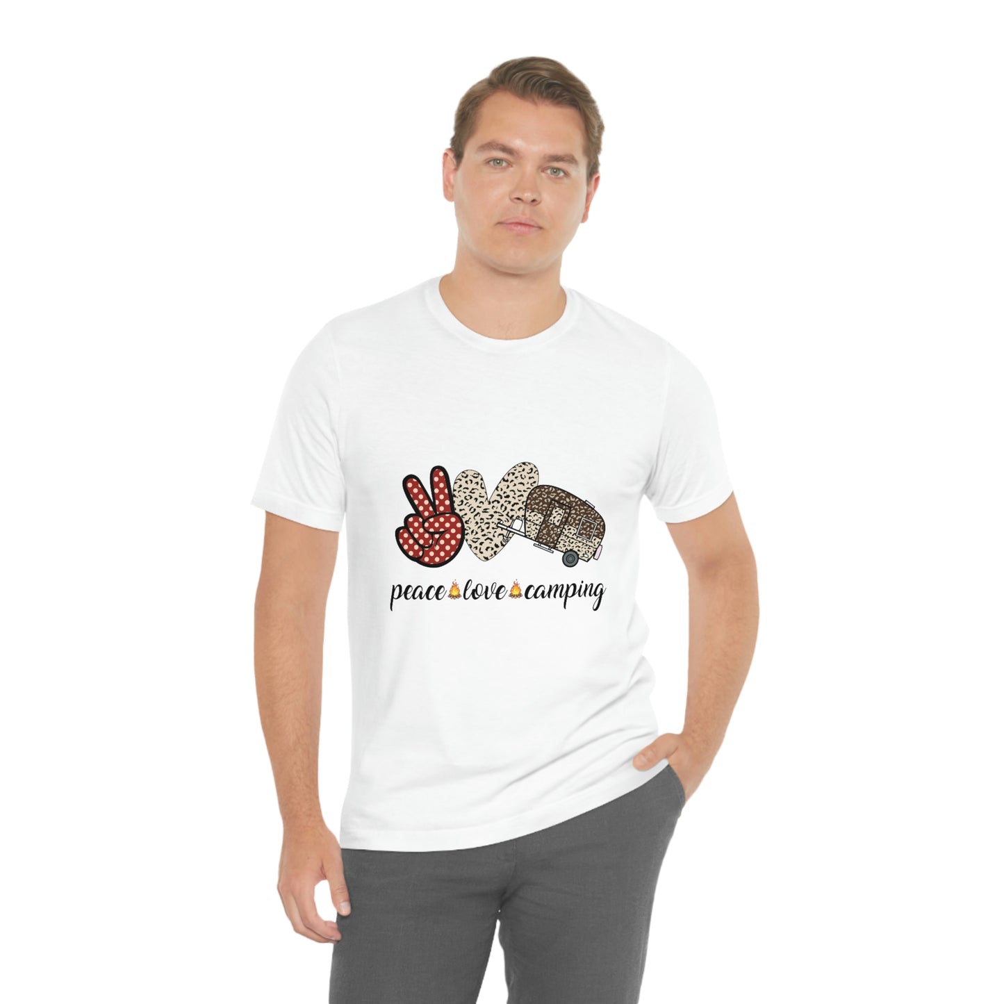 Peace Love Camping Short Sleeve Tee