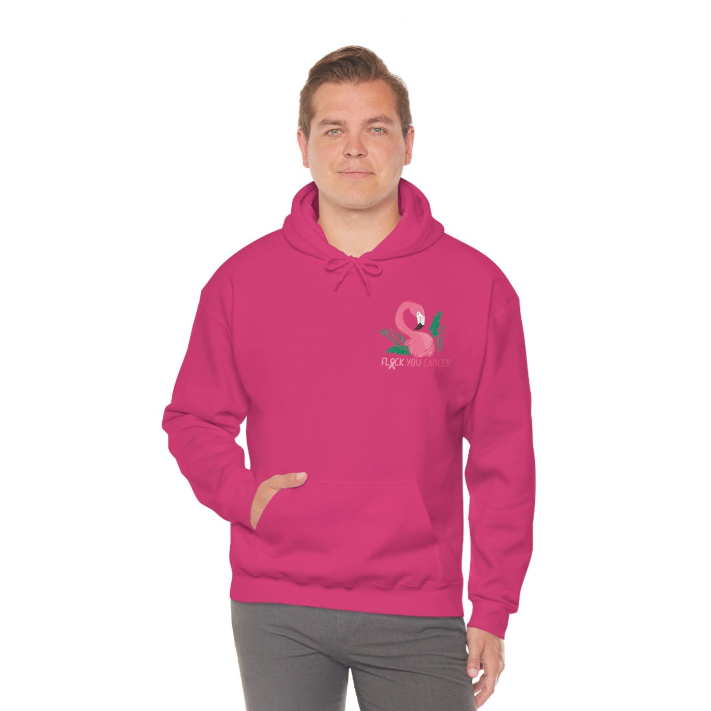 Flock You Cancer Unisex Heavy Blend™ Hooded Sweatshirt