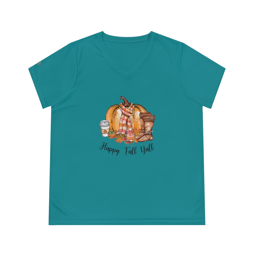 Ladies Happy Fall Active Tee