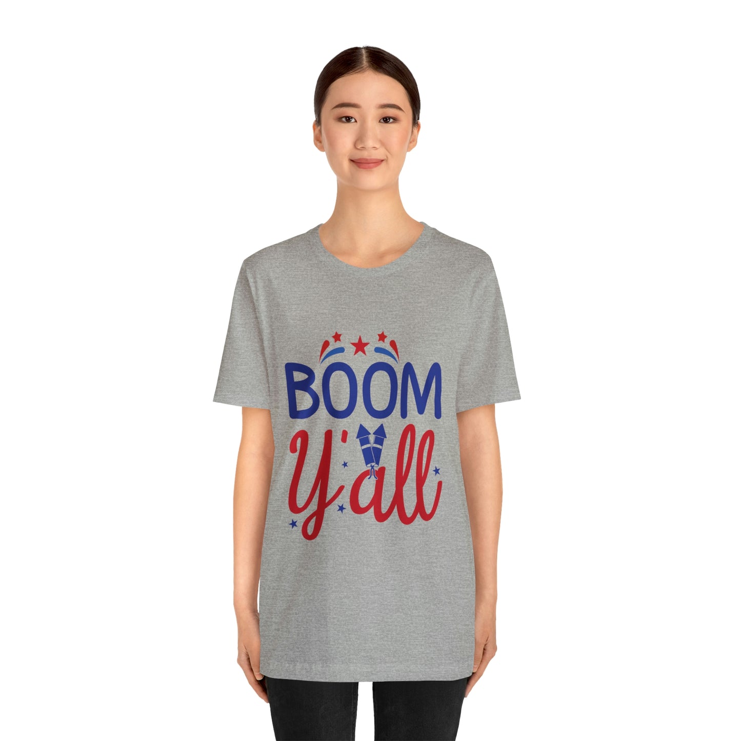 Unisex Sunshine Lasso Boom Yall Jersey Short Sleeve Tee