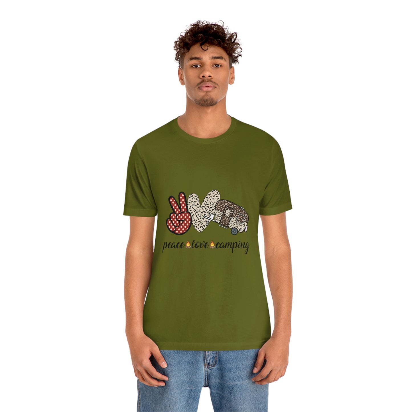 Peace Love Camping Short Sleeve Tee