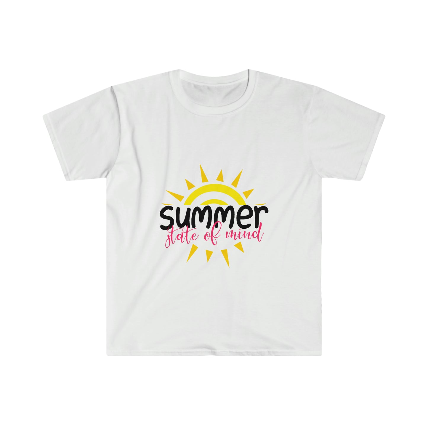 Sunshine Lasso Summer State of Mind Unisex Softstyle T-Shirt