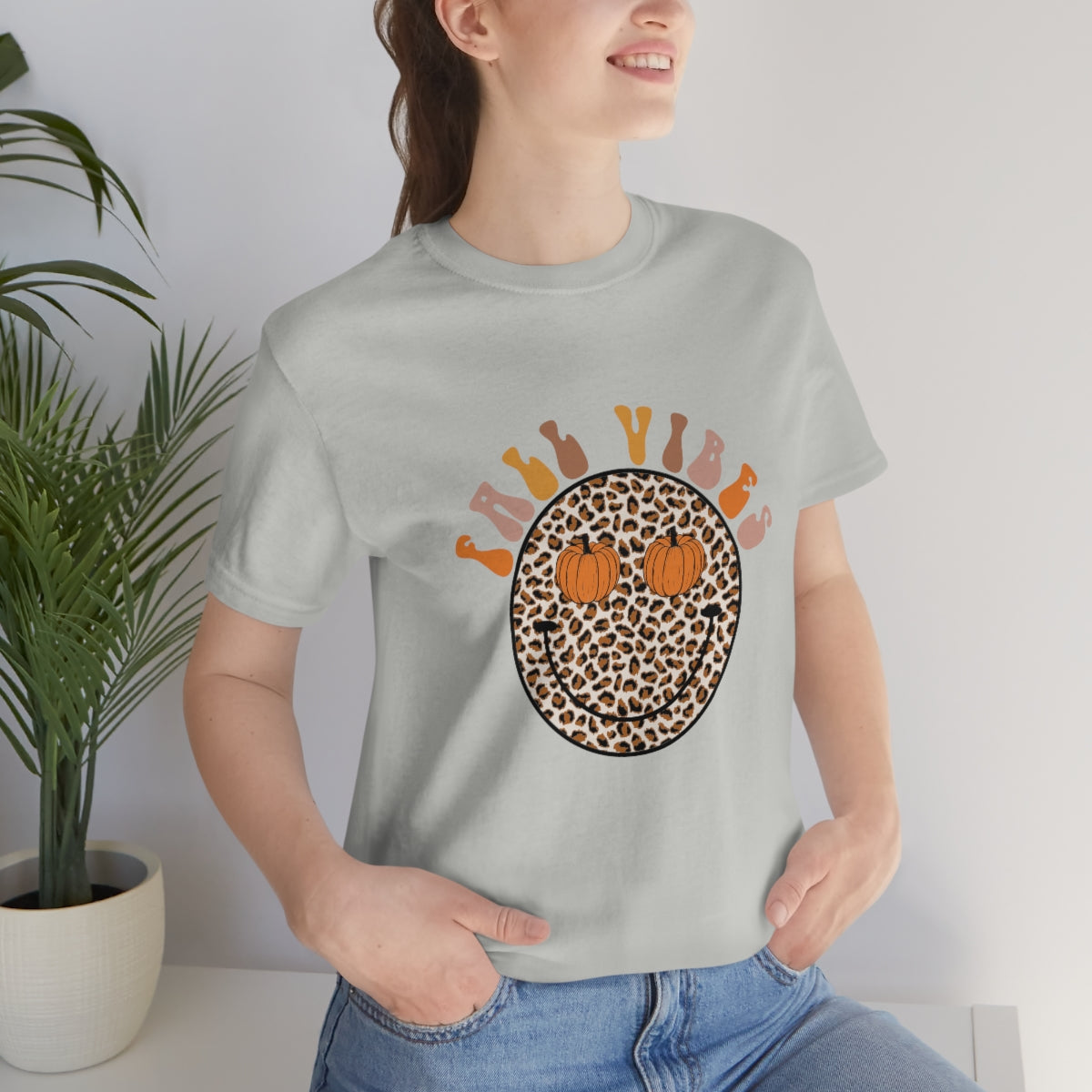 Fall Vibes Smiley Tee