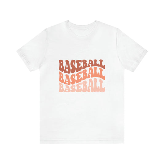 Baseball Baseball Baseball Short Sleeve Tee