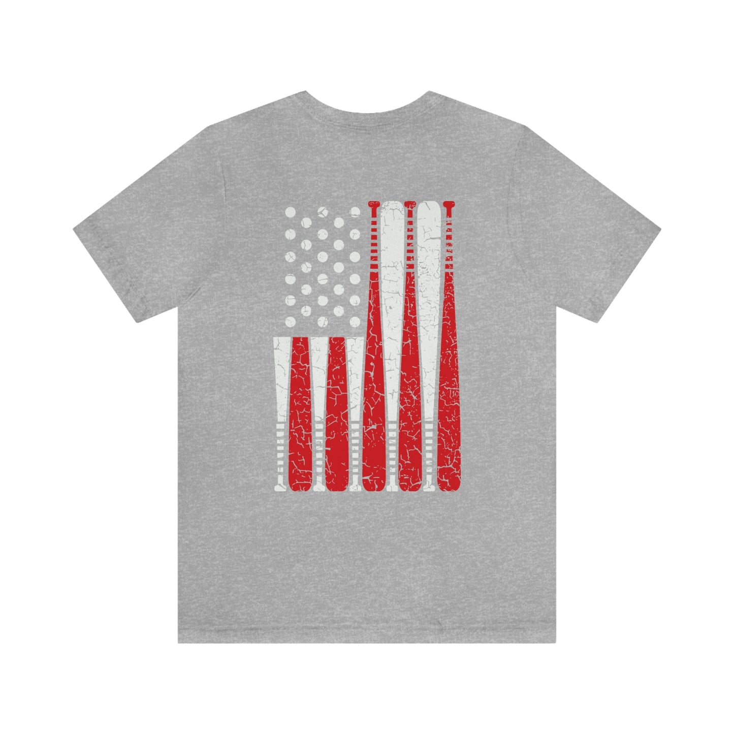 Baseball Flag Short Sleeve Tee