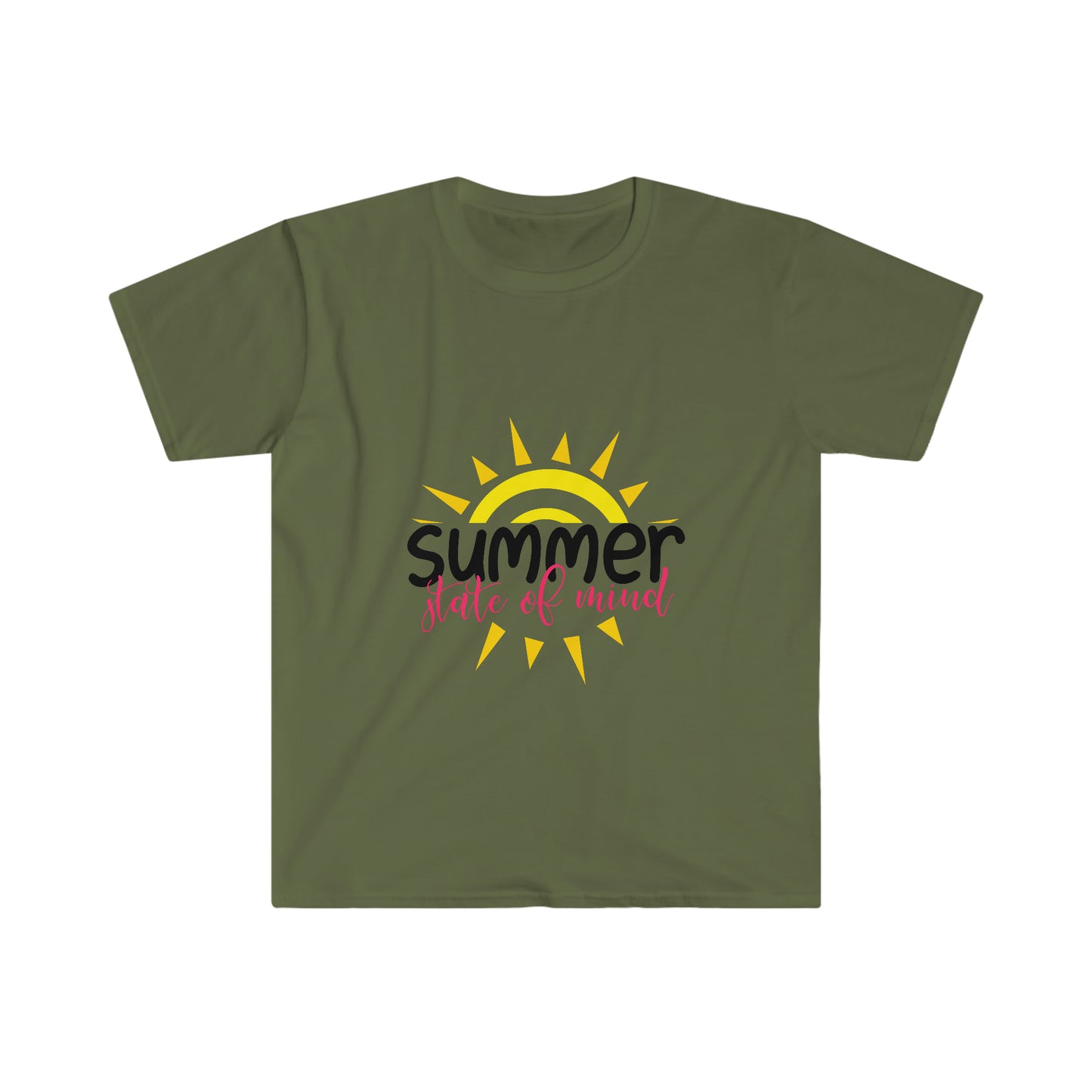 Sunshine Lasso Summer State of Mind Unisex Softstyle T-Shirt