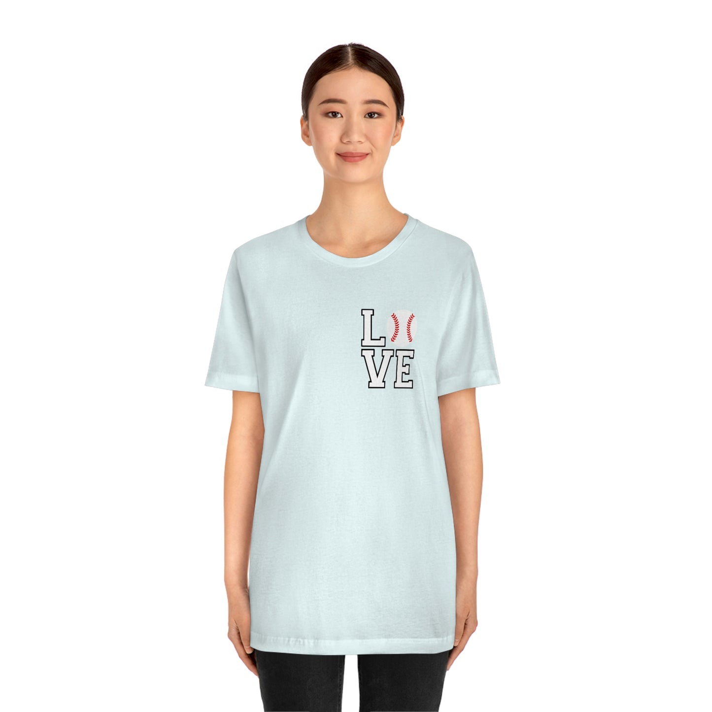 Baseball Love Short Sleeve Tee