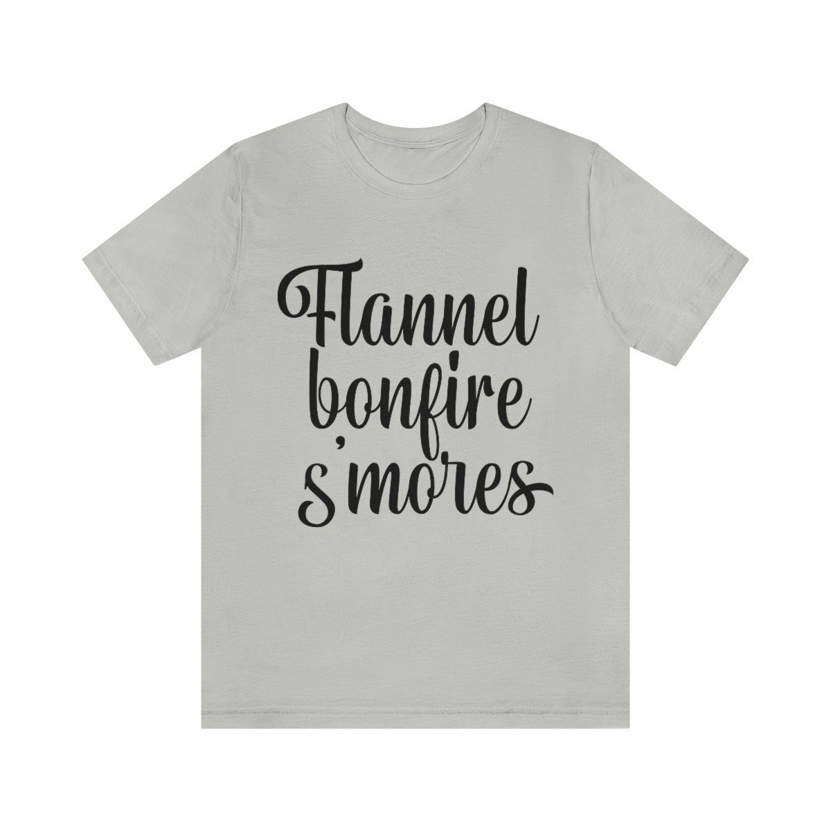 Flannel Bonfires S'mores Tee