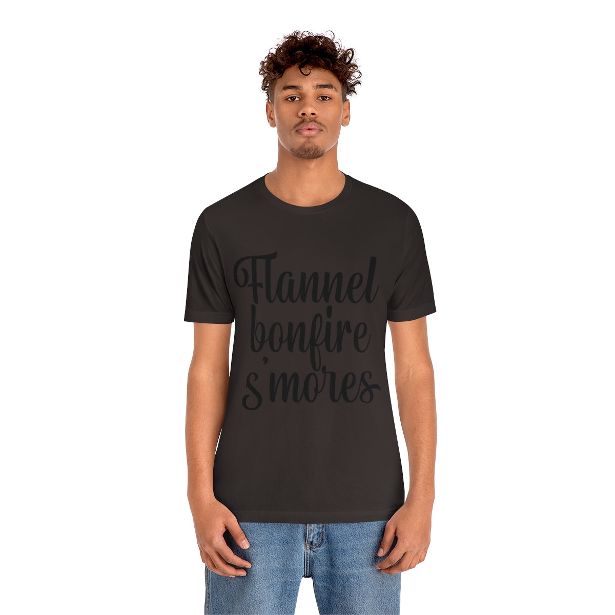 Flannel Bonfires S'mores Tee