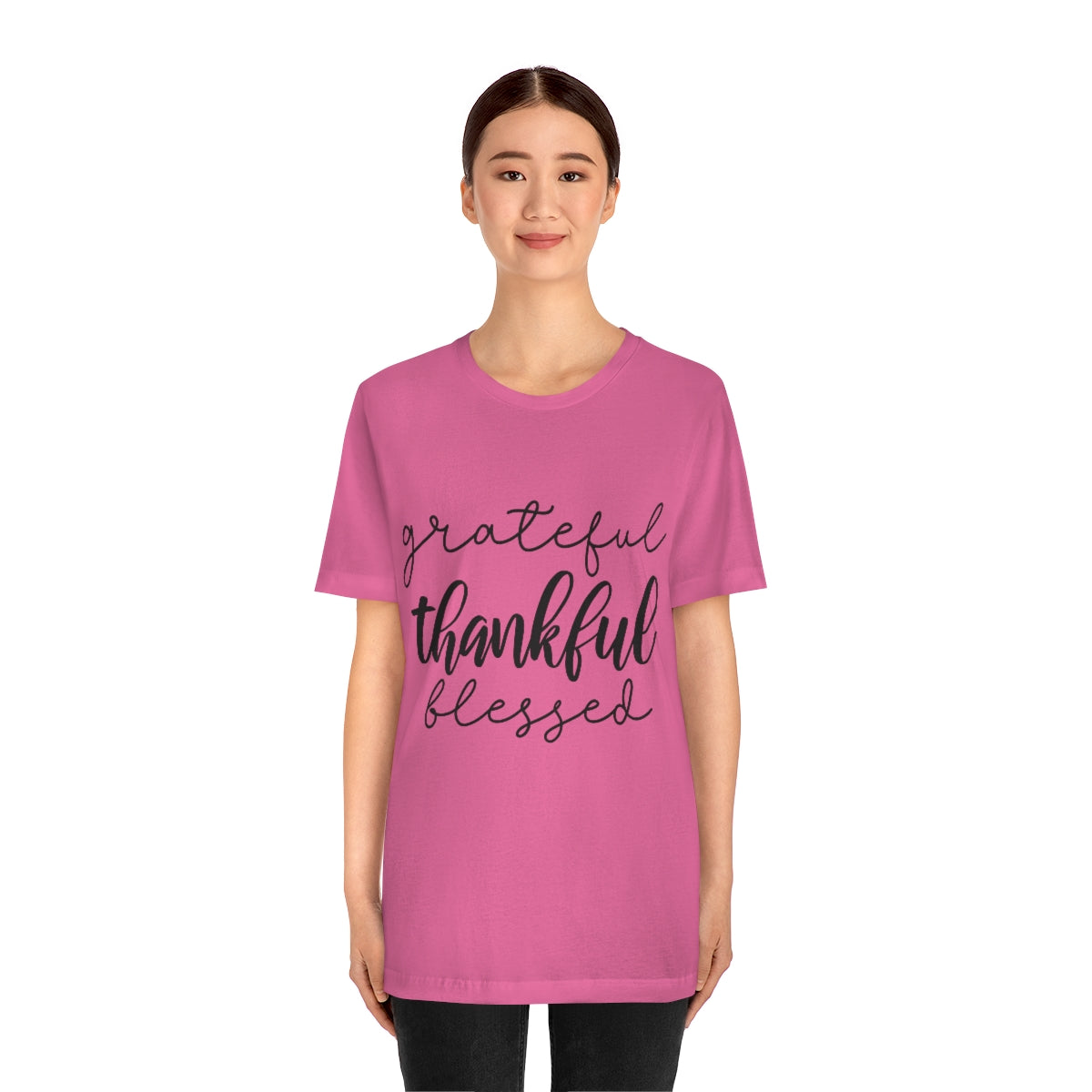 Grateful Thankful Blessed Tee