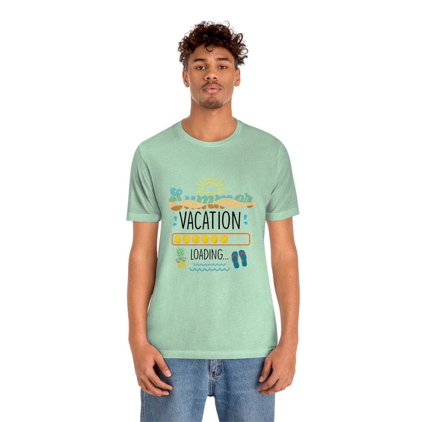 Summer Vacation Unisex Jersey Short Sleeve Tee