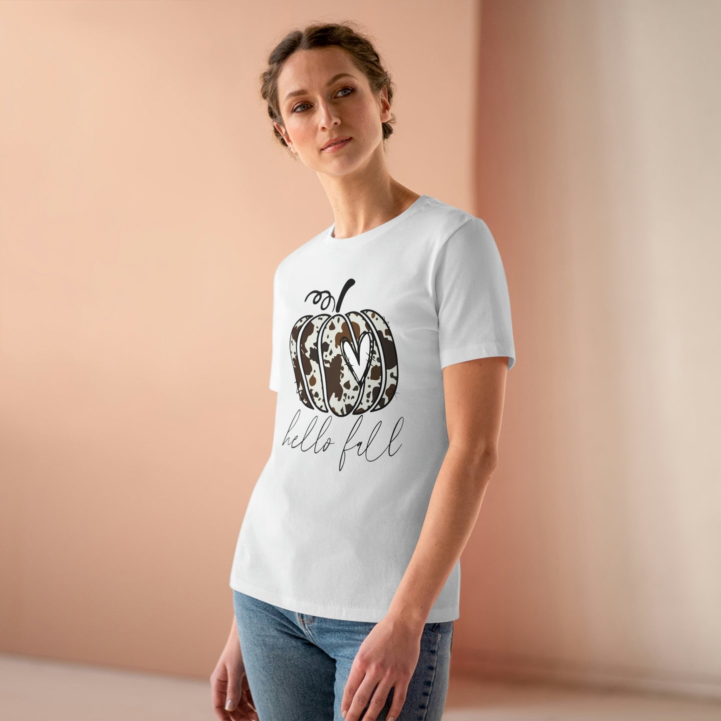 Women's Premium Hello Fall Tee