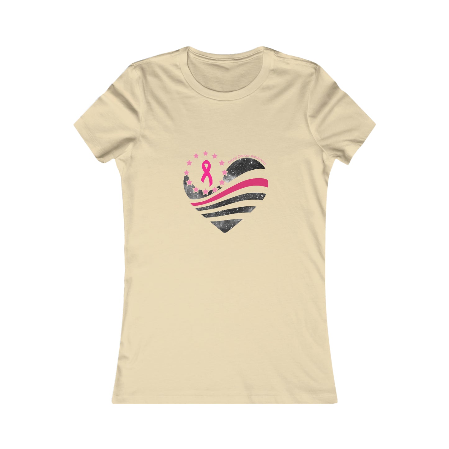 Women's Pink Ribbon Favorite Tee