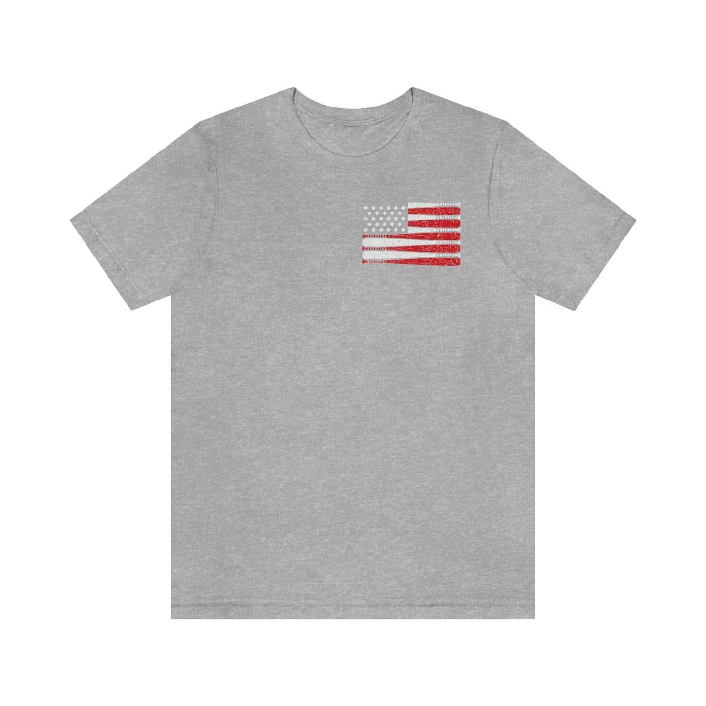 Baseball Flag Short Sleeve Tee