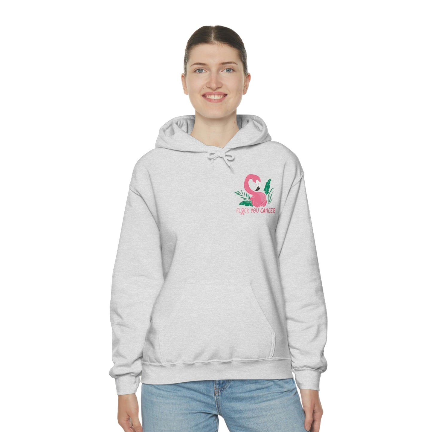 Flock You Cancer Unisex Heavy Blend™ Hooded Sweatshirt