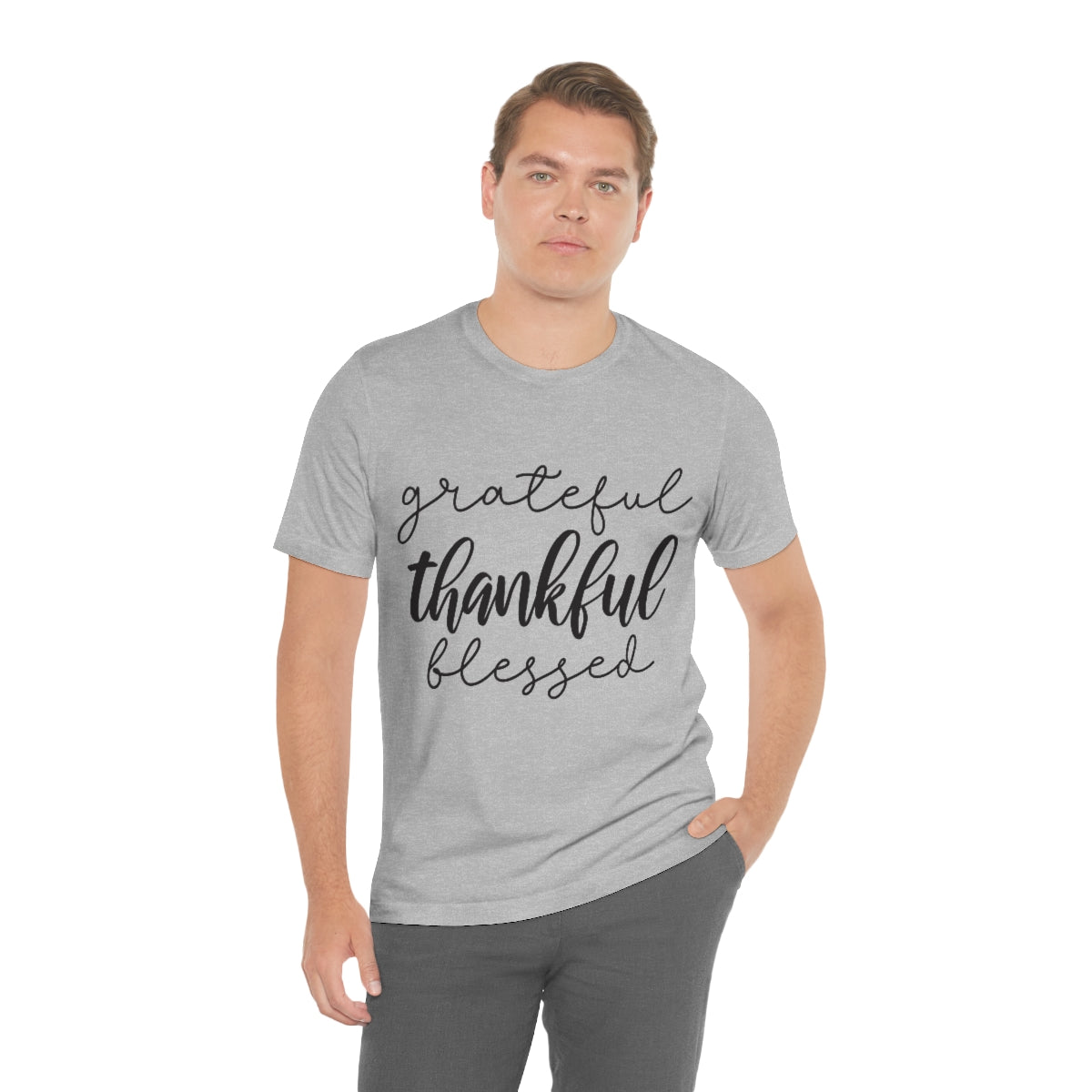 Grateful Thankful Blessed Tee