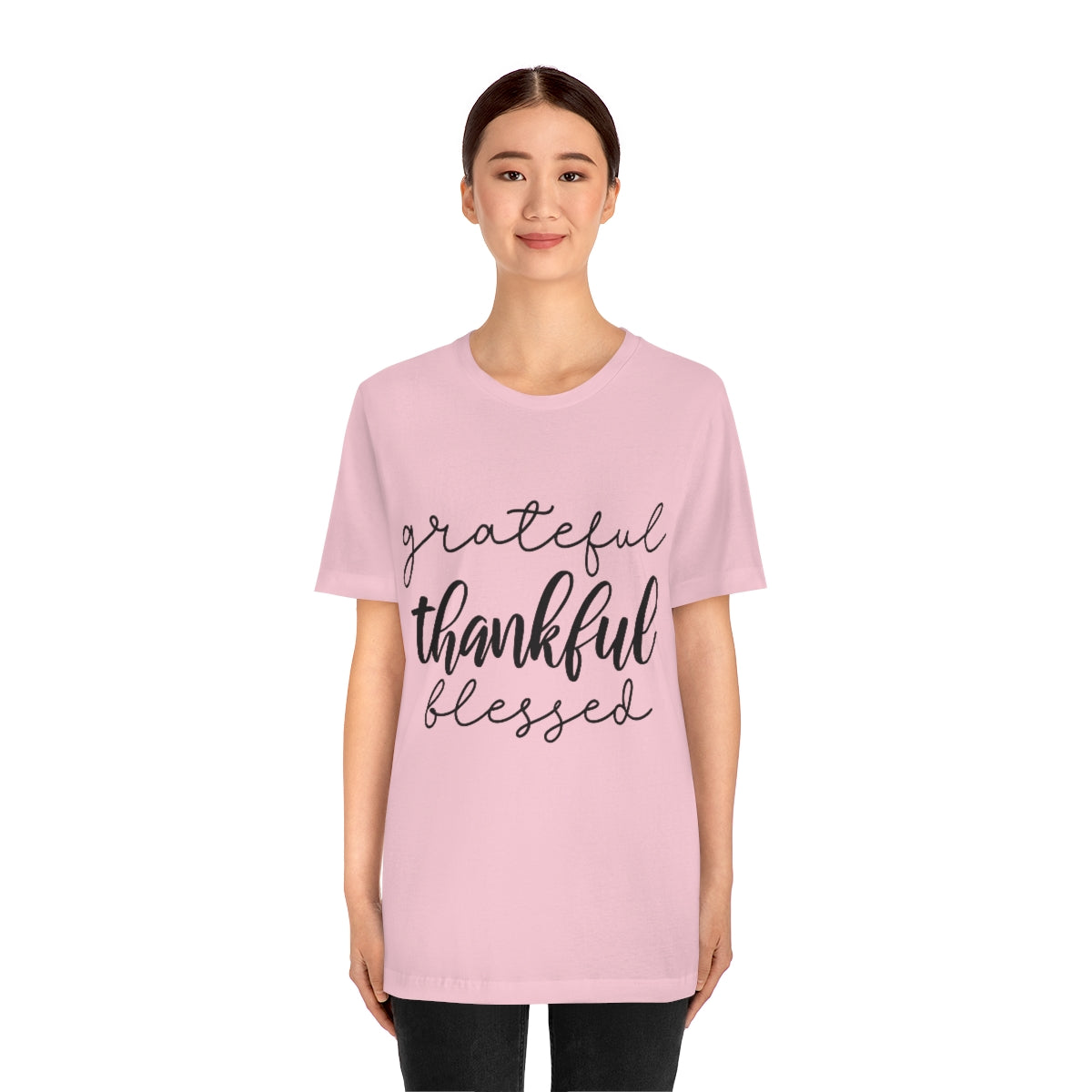 Grateful Thankful Blessed Tee