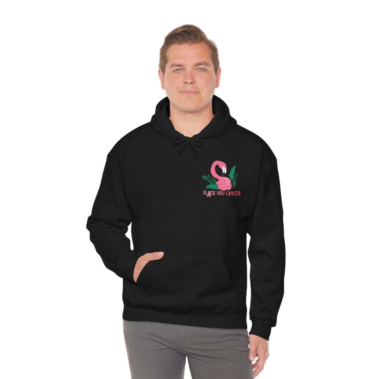 Flock You Cancer Unisex Heavy Blend™ Hooded Sweatshirt