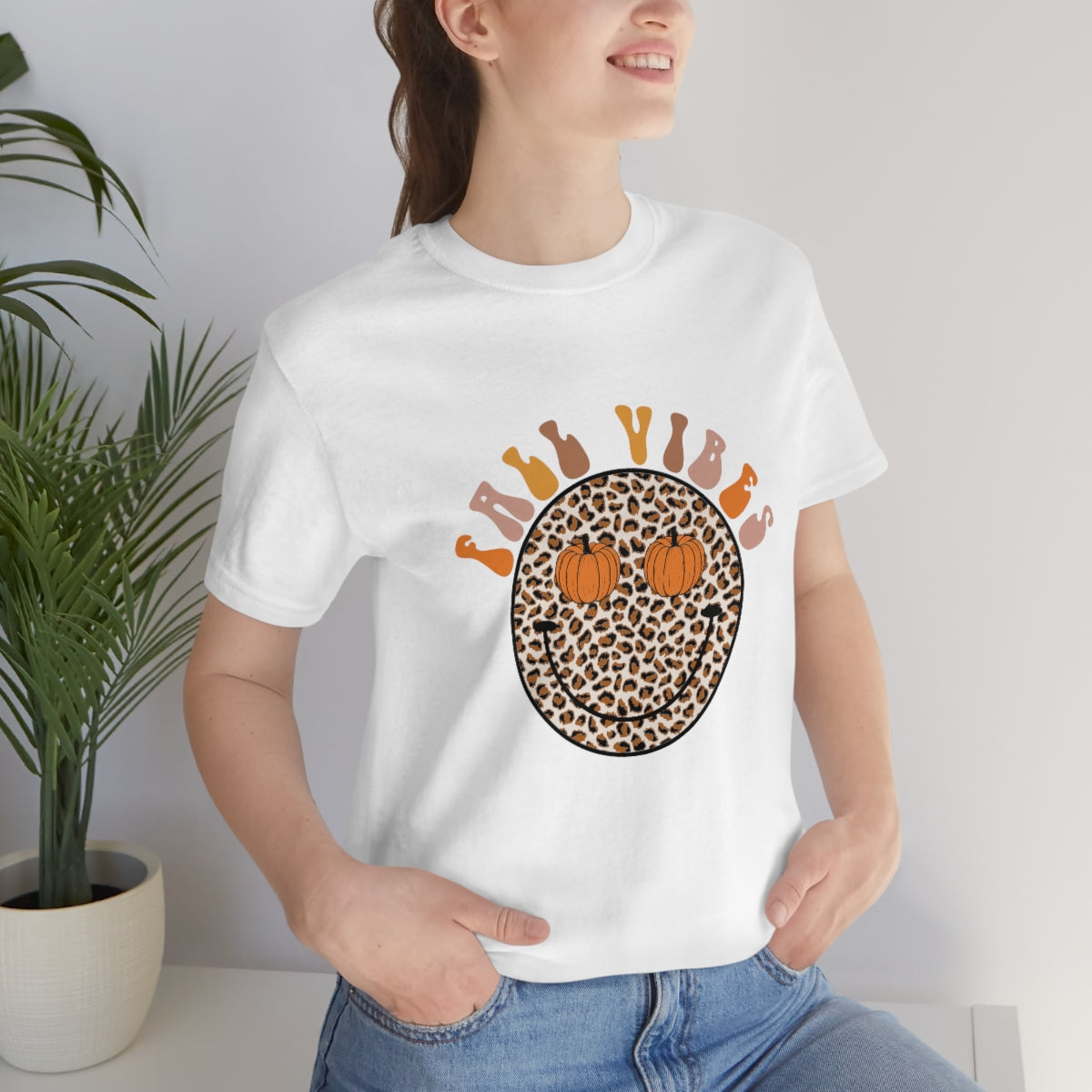 Fall Vibes Smiley Tee