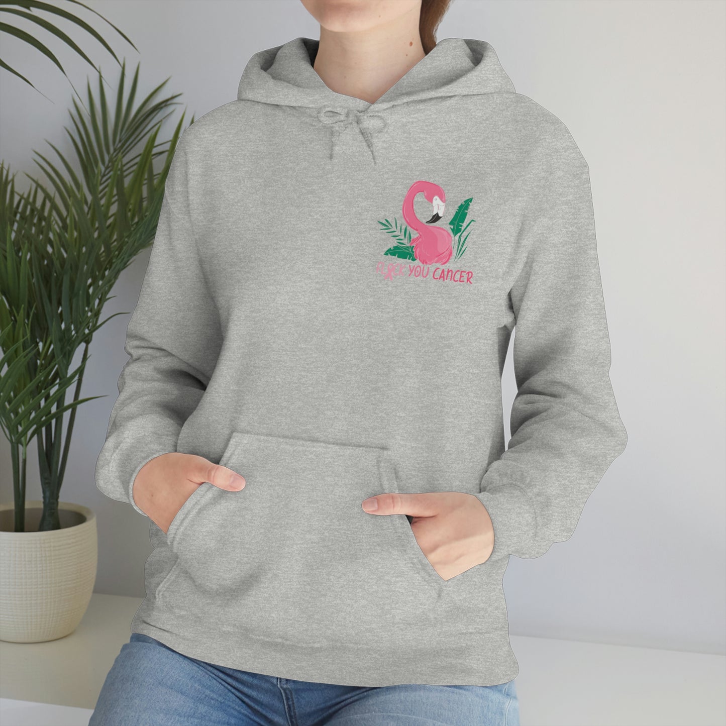 Flock You Cancer Unisex Heavy Blend™ Hooded Sweatshirt