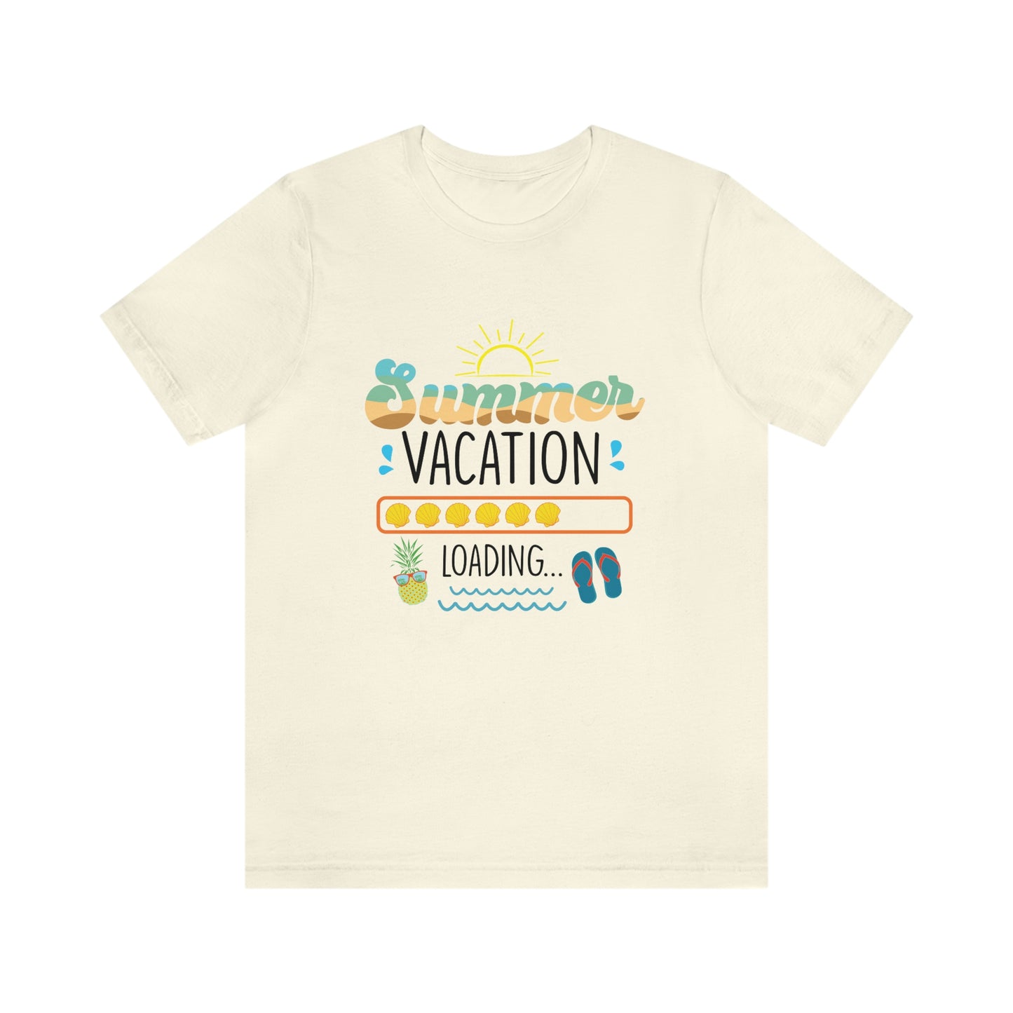 Summer Vacation Unisex Jersey Short Sleeve Tee