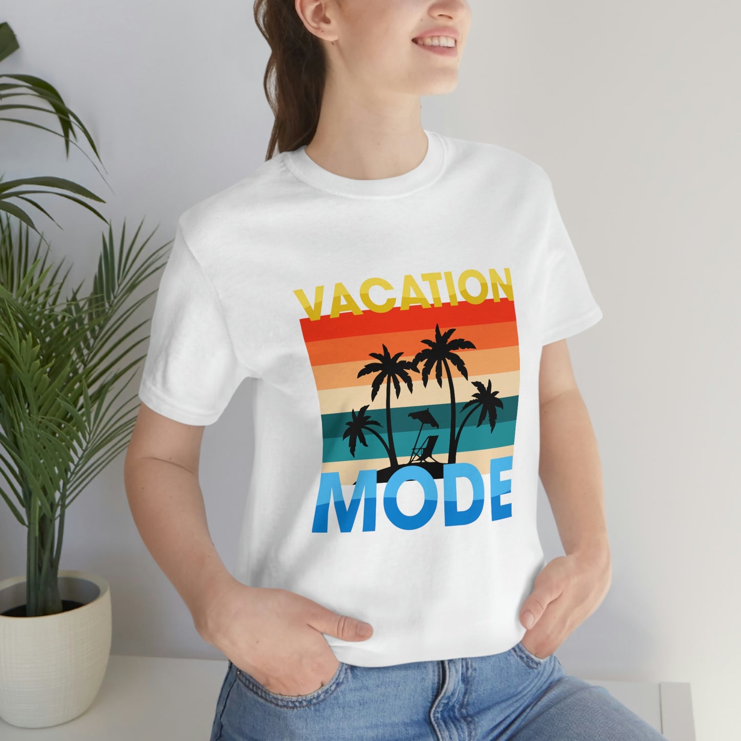 VACATION MODE Unisex Jersey Short Sleeve Tee