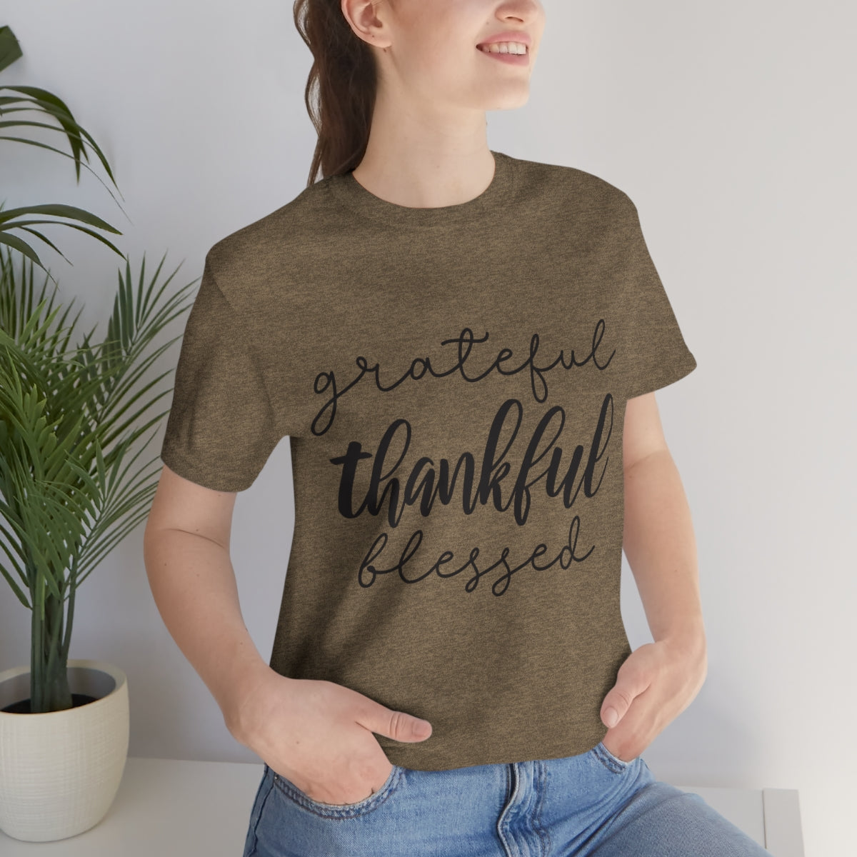 Grateful Thankful Blessed Tee