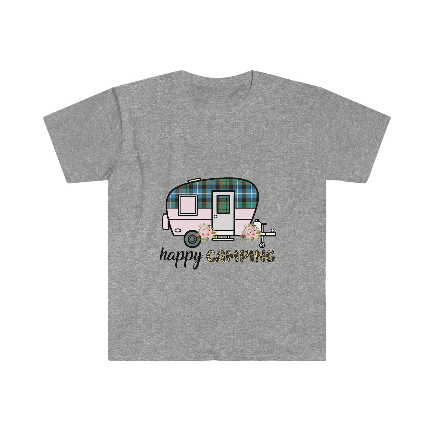 Happy Camping Unisex Softstyle T-Shirt