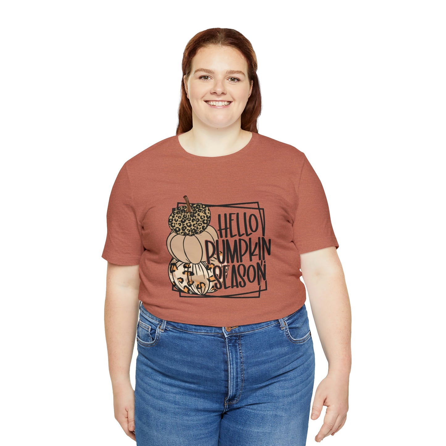 Hello Pumpkin Season Unisex Tee