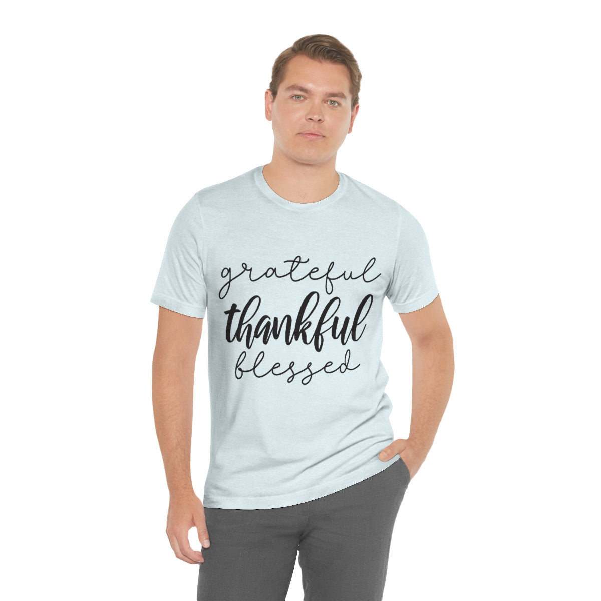 Grateful Thankful Blessed Tee