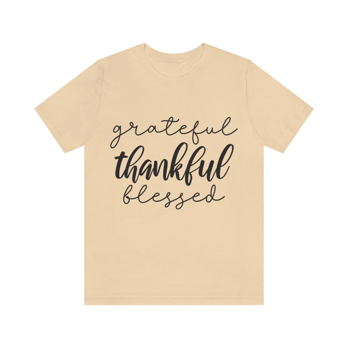 Grateful Thankful Blessed Tee