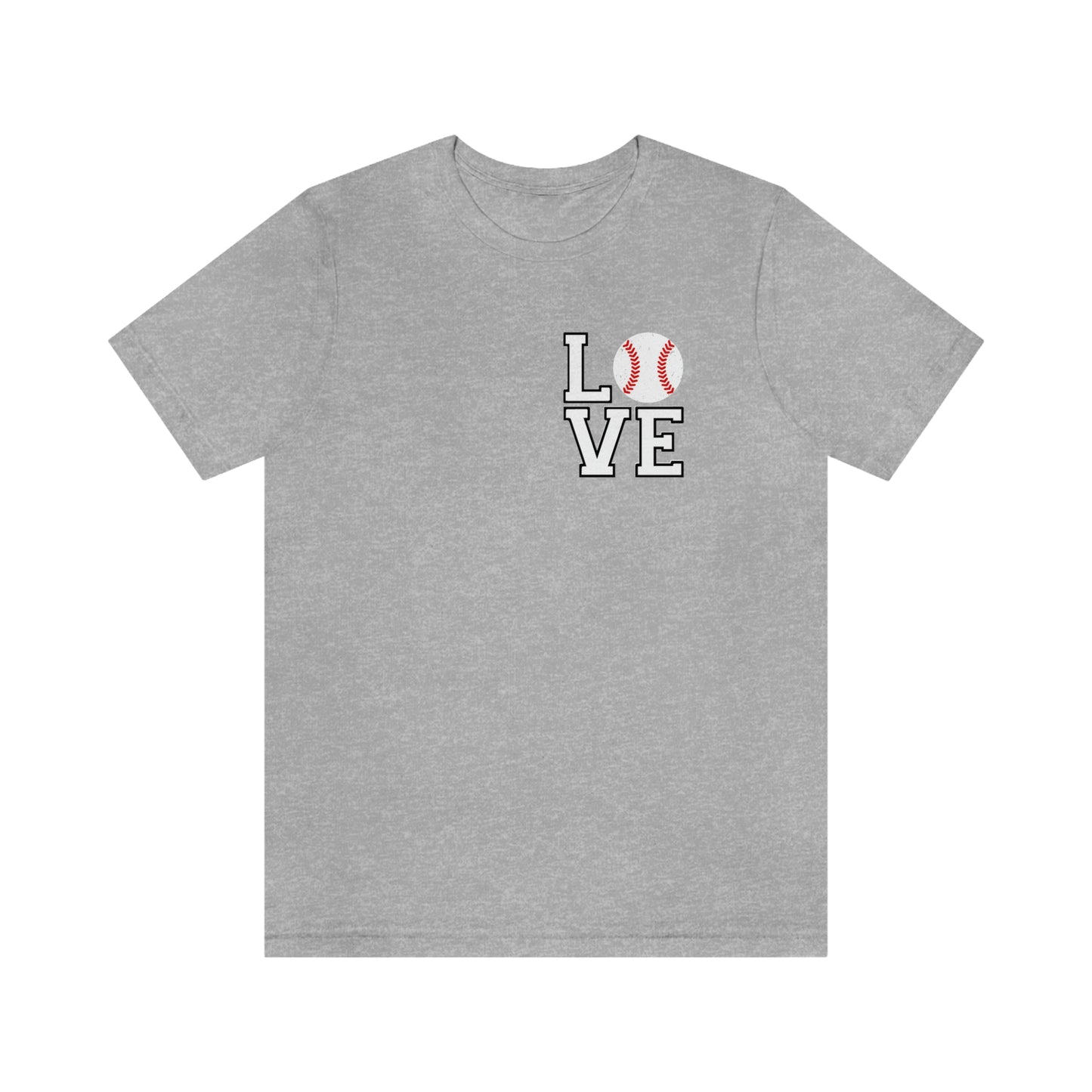 Baseball Love Short Sleeve Tee