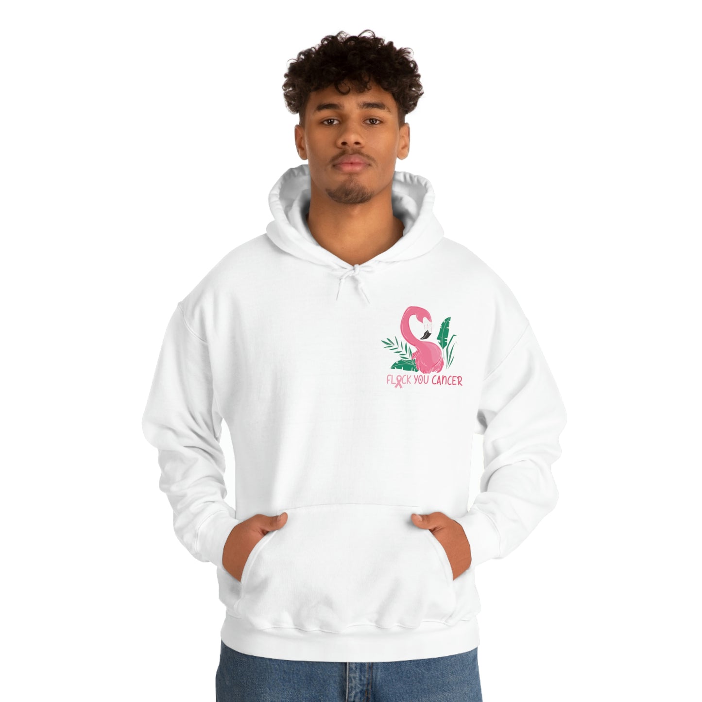 Flock You Cancer Unisex Heavy Blend™ Hooded Sweatshirt