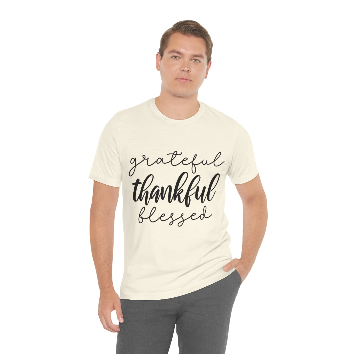 Grateful Thankful Blessed Tee