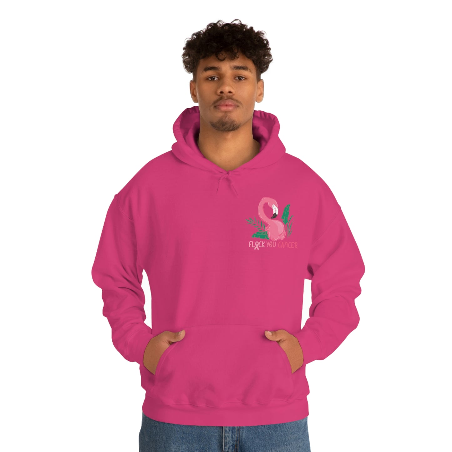 Flock You Cancer Unisex Heavy Blend™ Hooded Sweatshirt