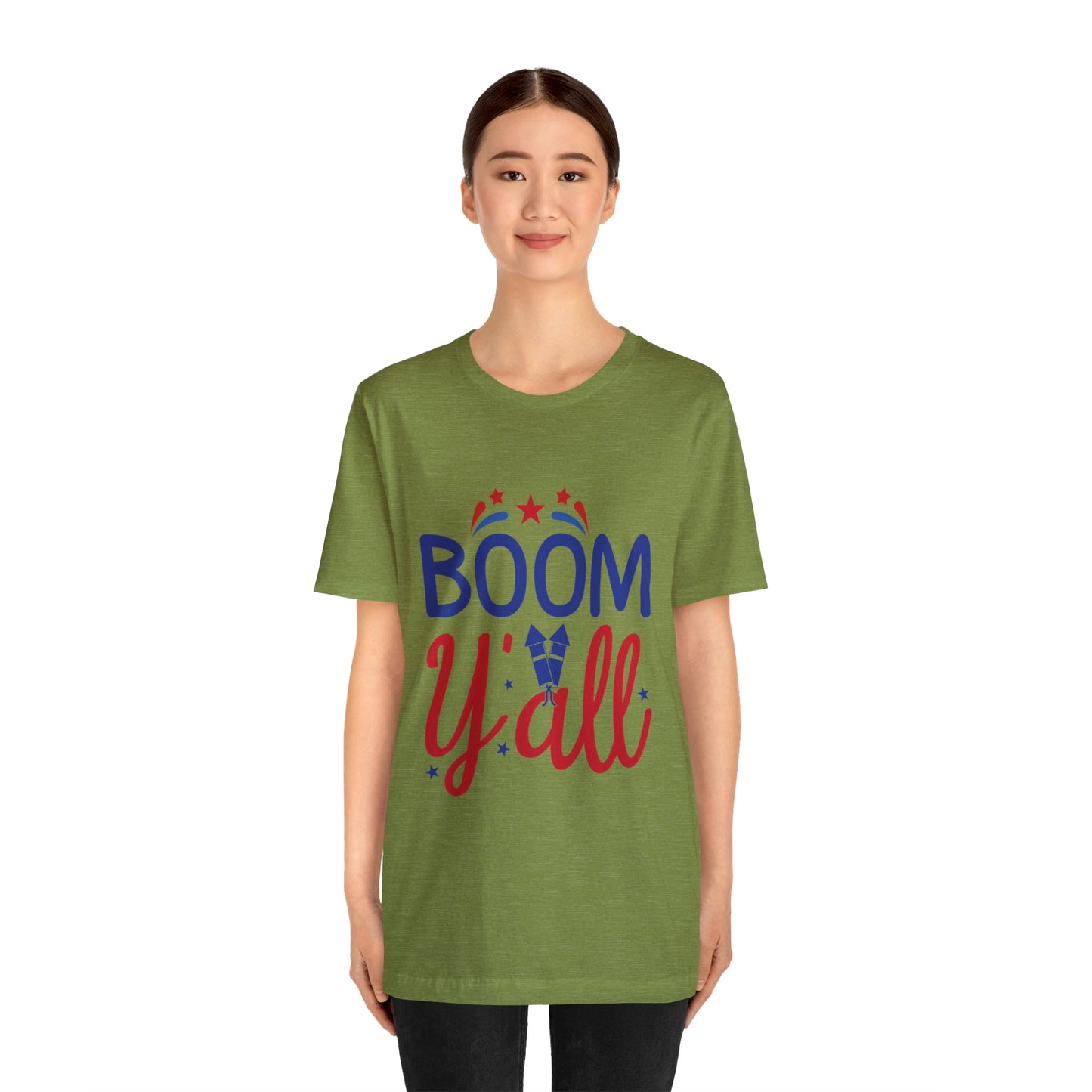 Unisex Sunshine Lasso Boom Yall Jersey Short Sleeve Tee