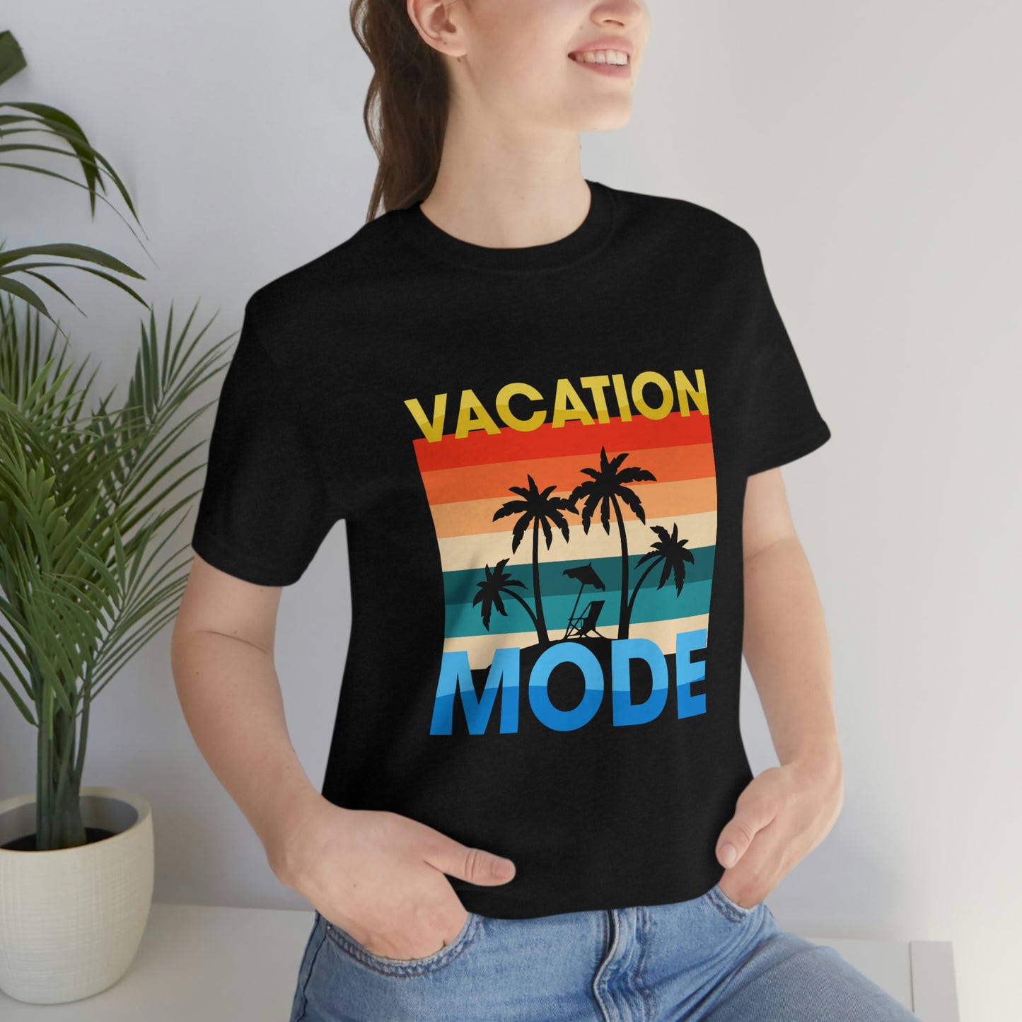 VACATION MODE Unisex Jersey Short Sleeve Tee