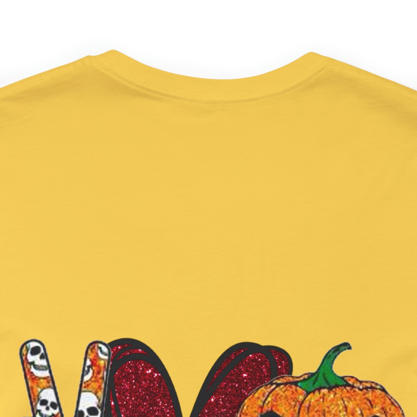 Peace.Love.Halloween Unisex Tee