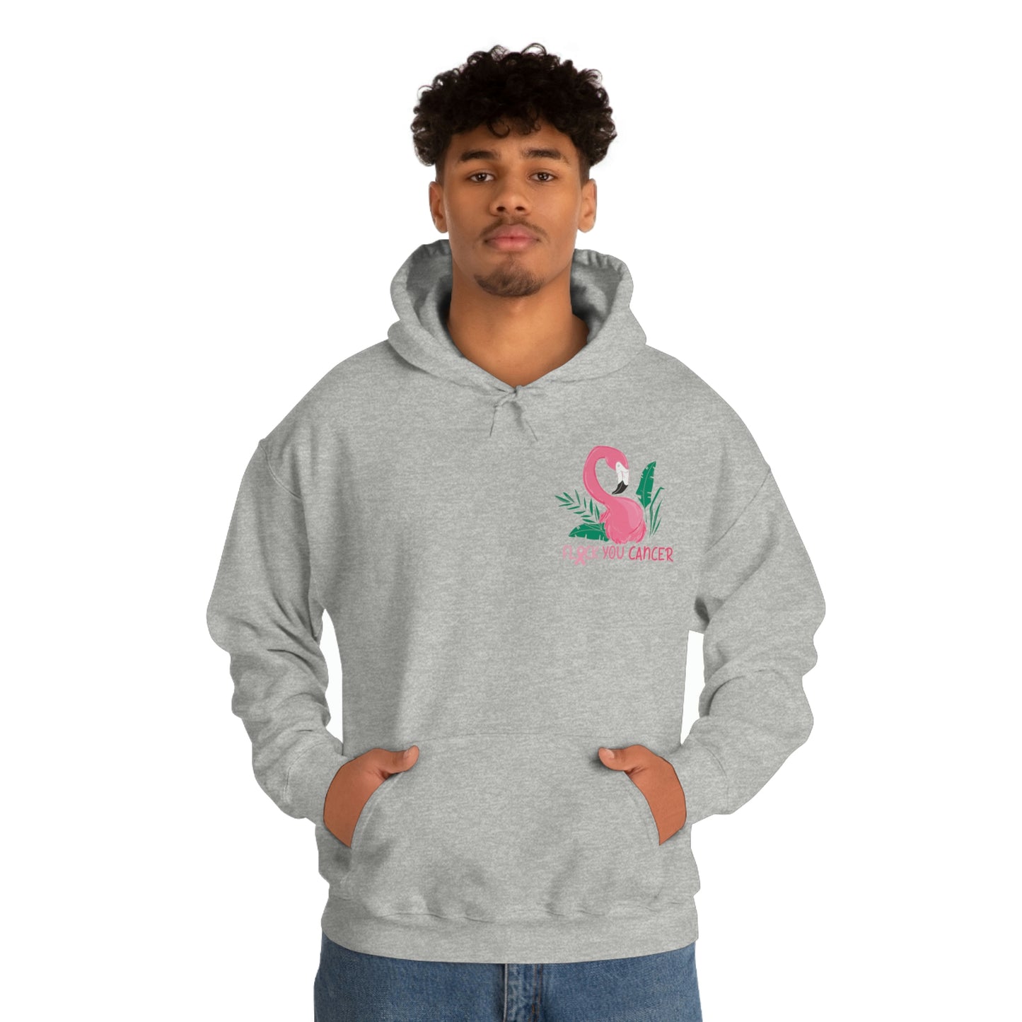 Flock You Cancer Unisex Heavy Blend™ Hooded Sweatshirt