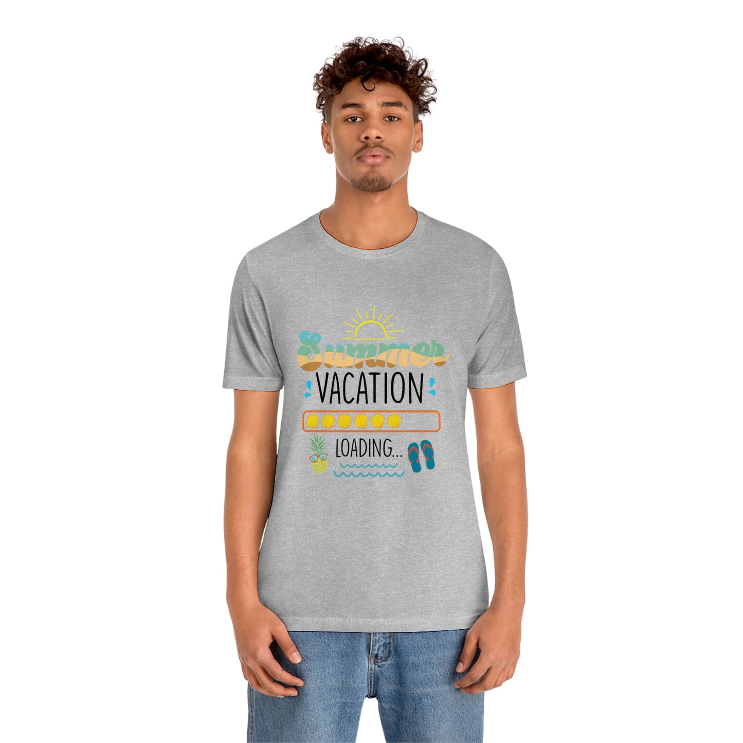 Summer Vacation Unisex Jersey Short Sleeve Tee