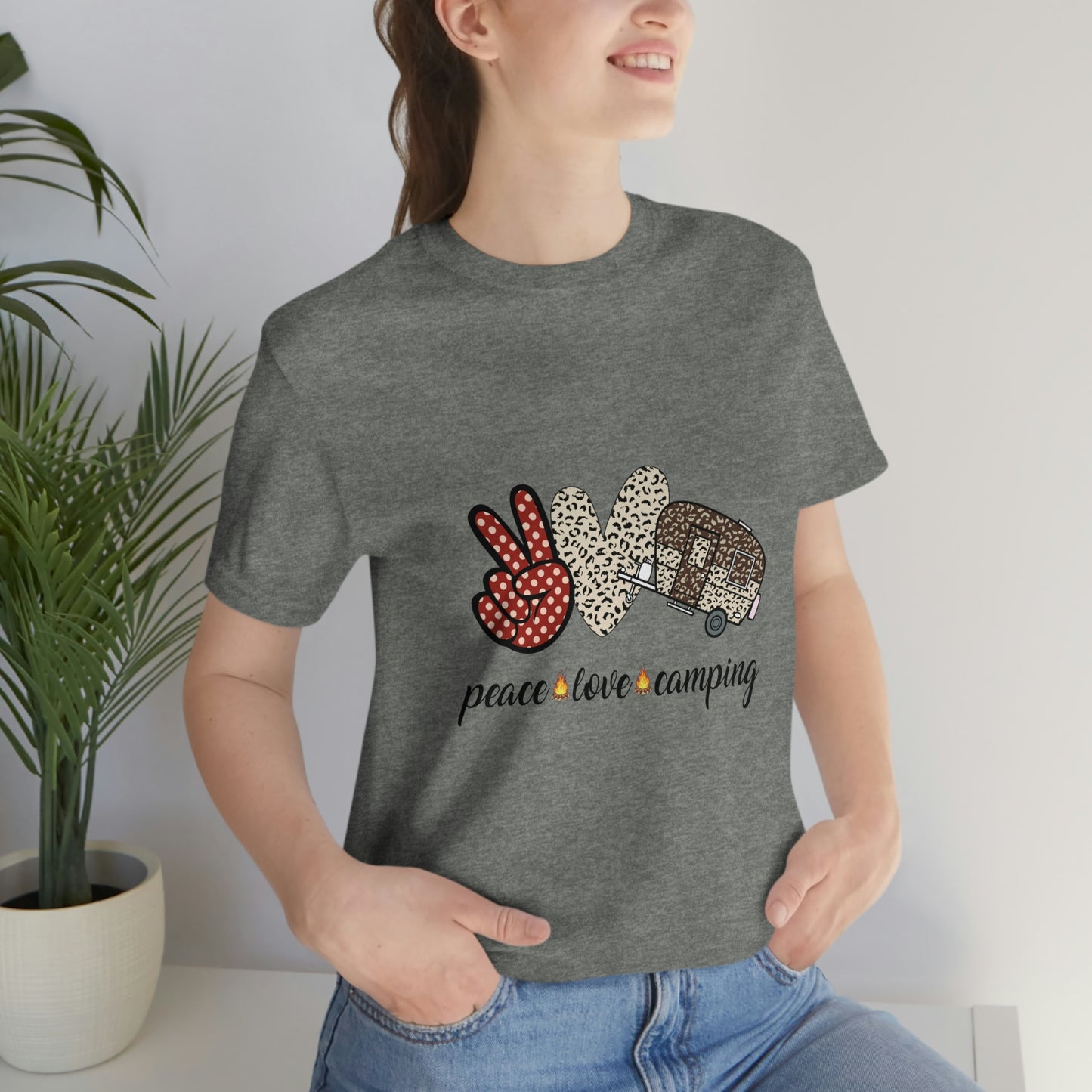 Peace Love Camping Short Sleeve Tee