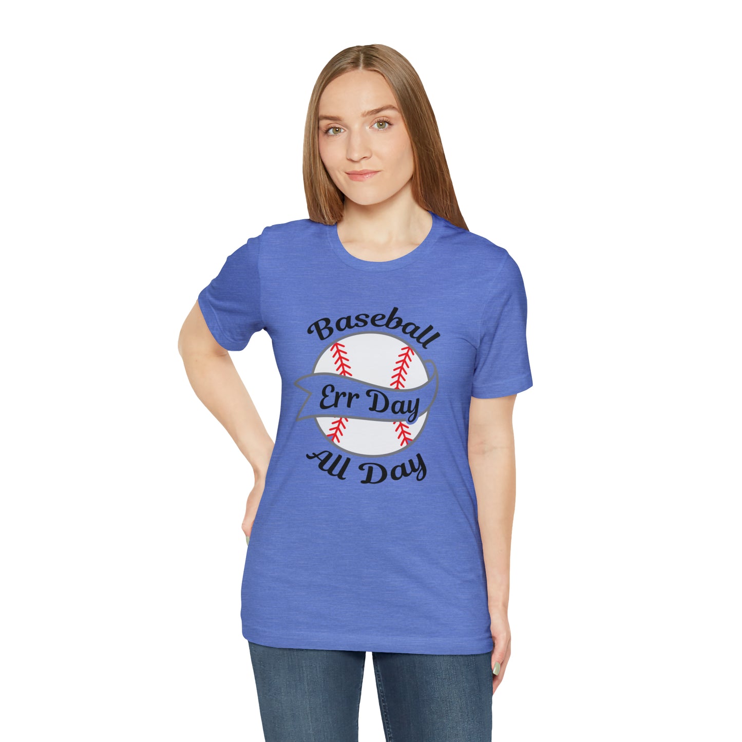 Baseball All Day Err Day Jersey Short Sleeve Tee