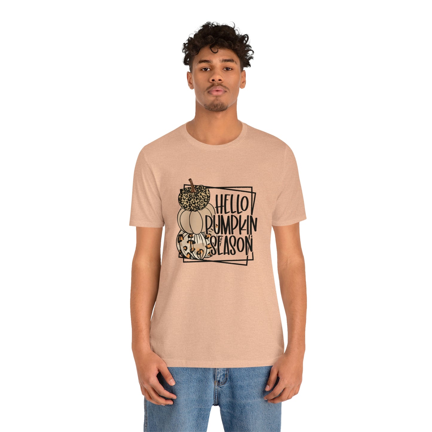 Hello Pumpkin Season Unisex Tee