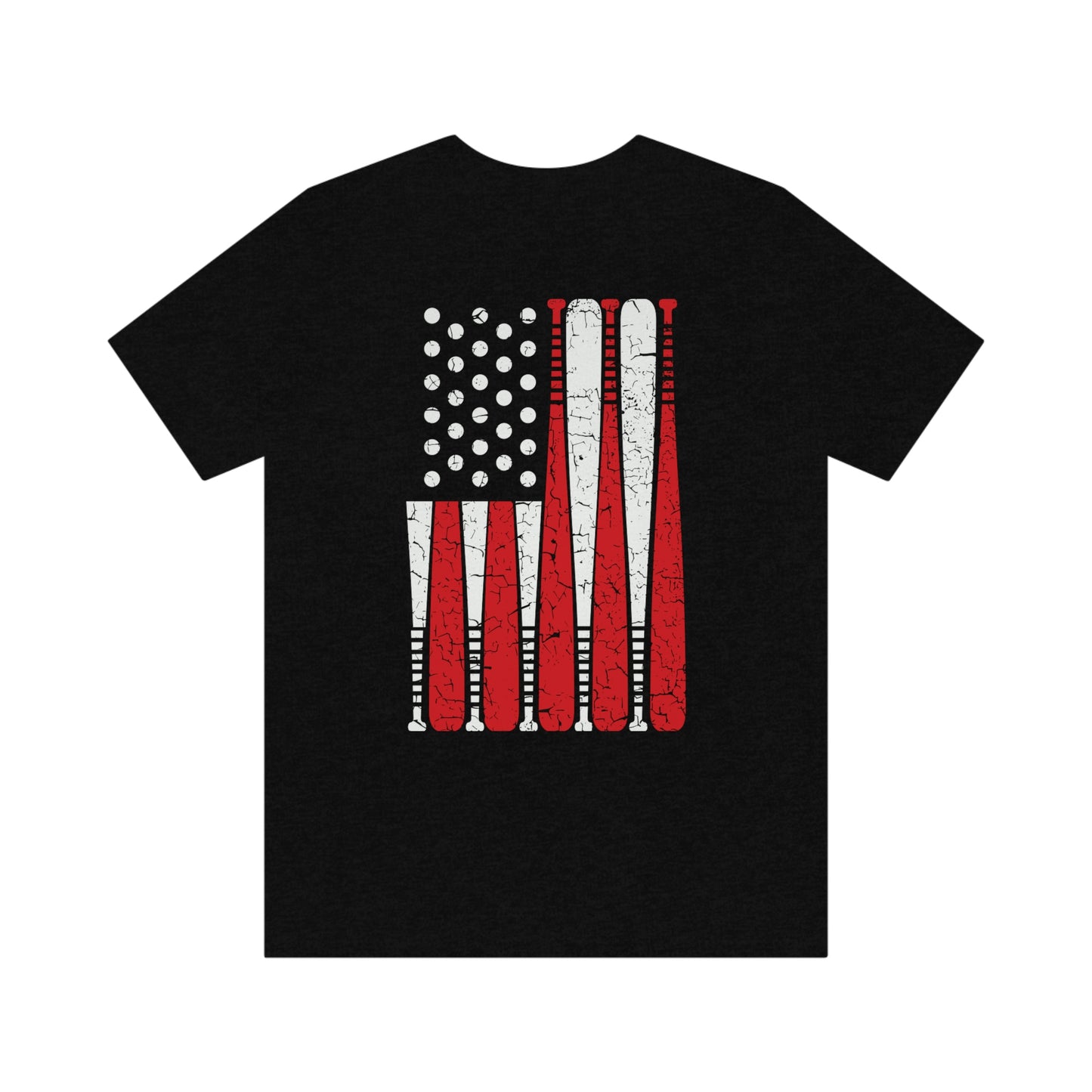 Baseball Flag Short Sleeve Tee