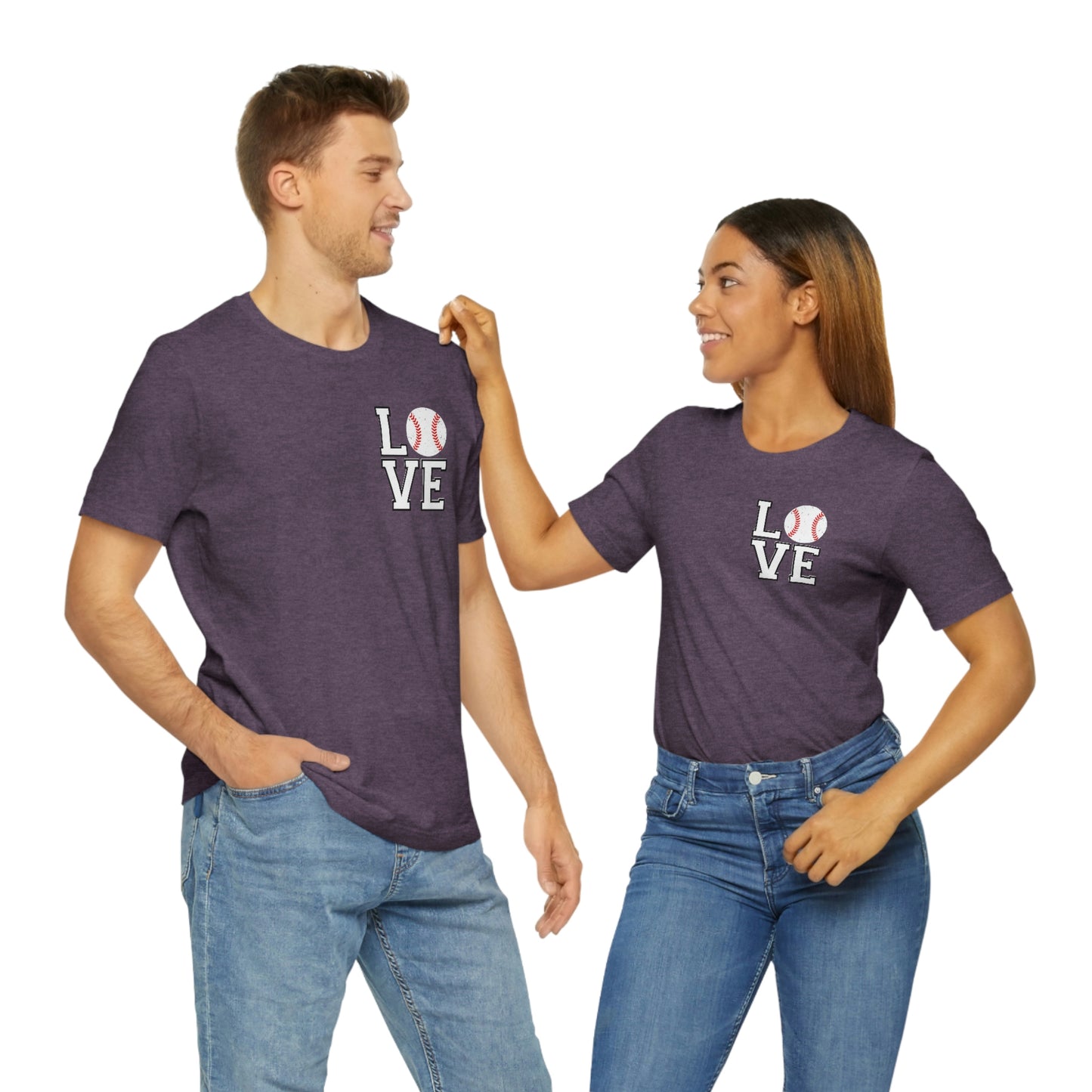 Baseball Love Short Sleeve Tee