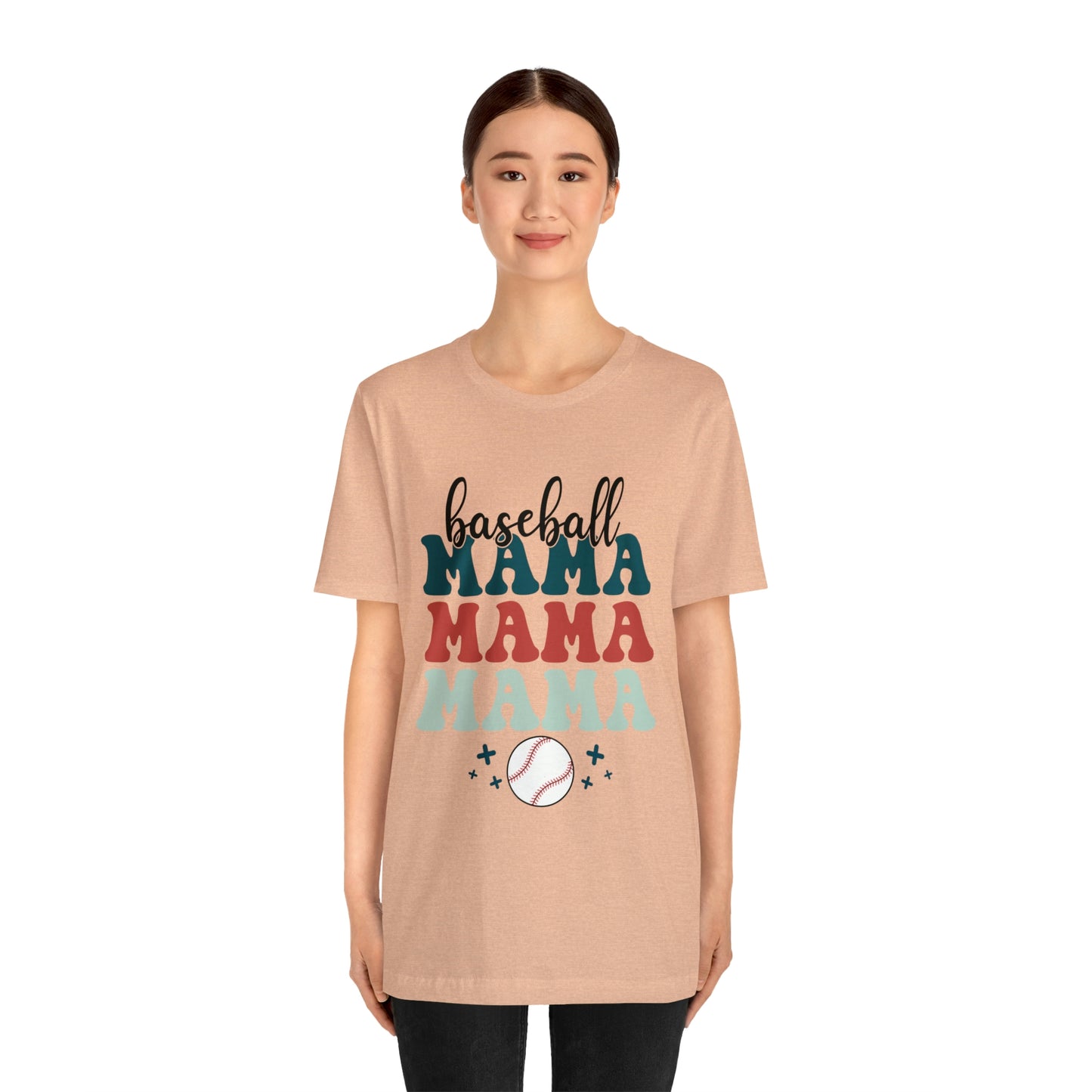 Baseball Mama Short Sleeve Tee